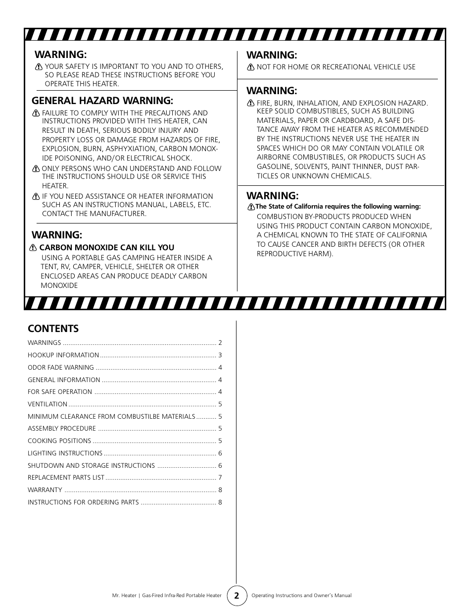 Enerco MH12CS User Manual | Page 2 / 8