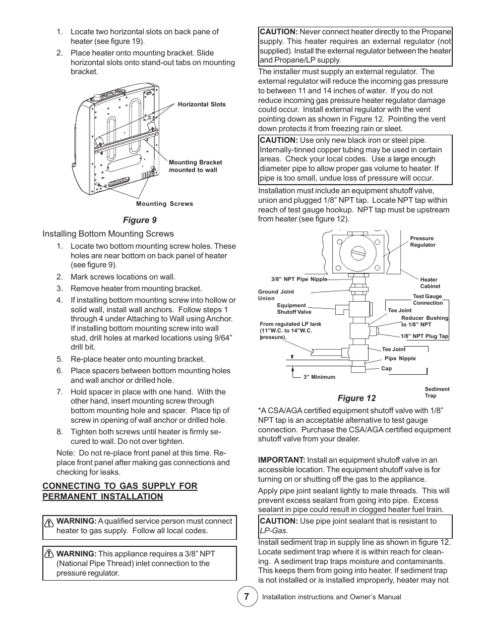 Enerco MHVFB10LPI User Manual | Page 7 / 16