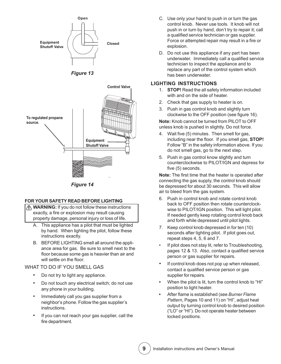 Enerco MHVFB10LPI User Manual | Page 9 / 16