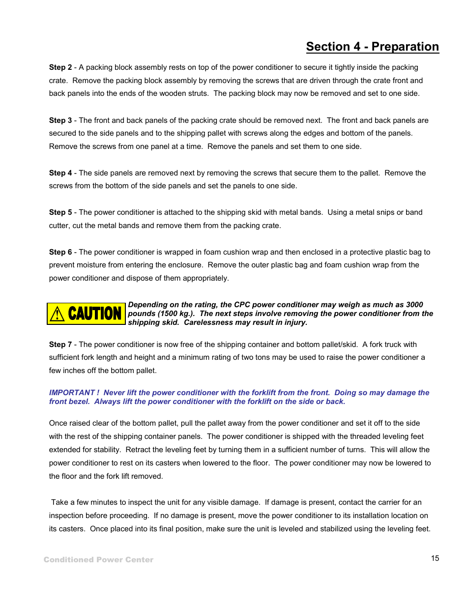 ETA Systems SM5505 User Manual | Page 15 / 39