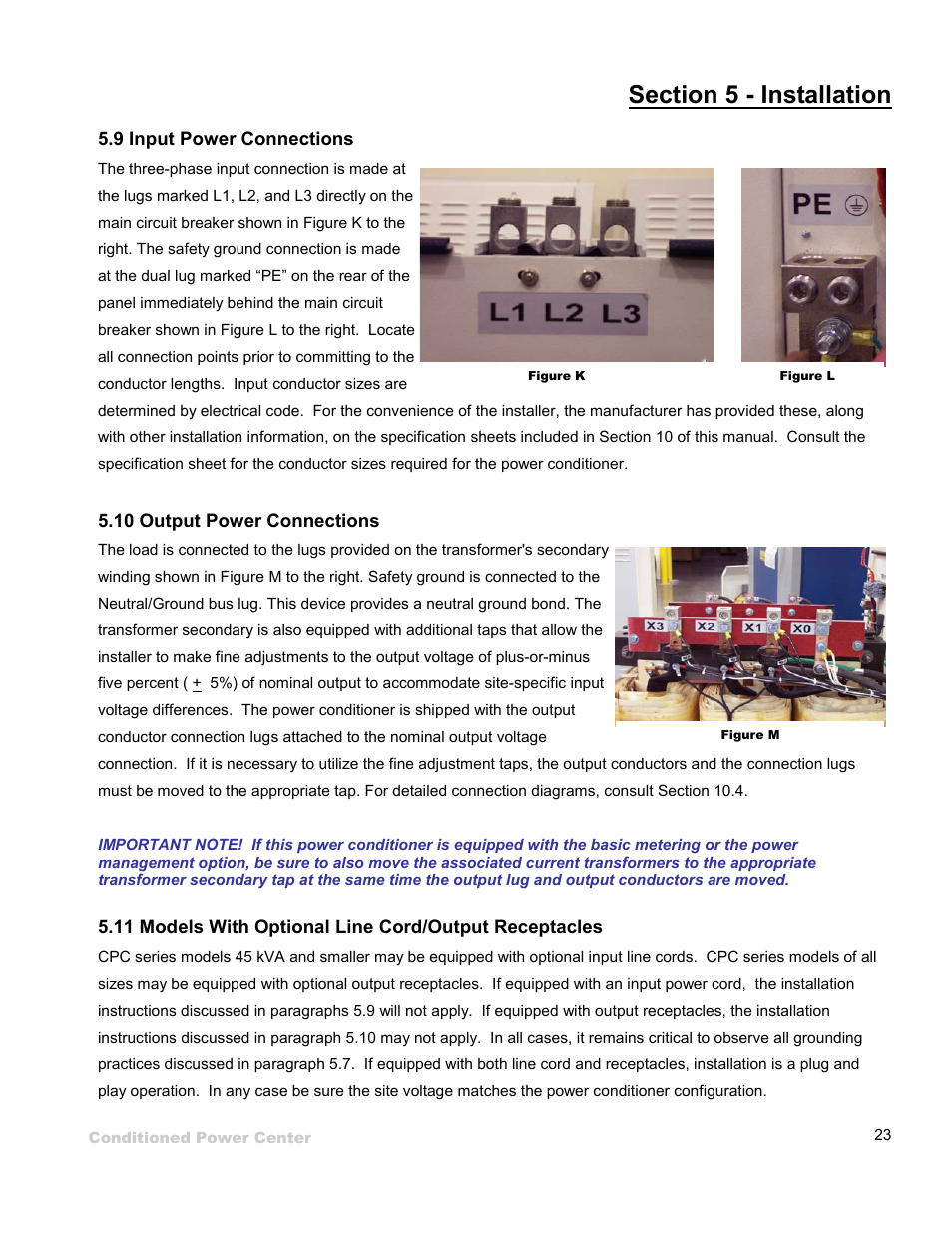 ETA Systems SM5505 User Manual | Page 23 / 39