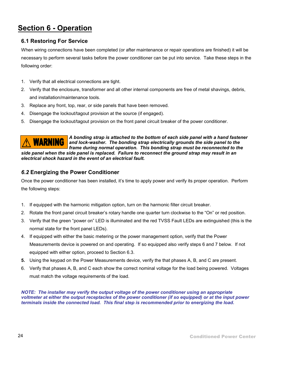 ETA Systems SM5505 User Manual | Page 24 / 39