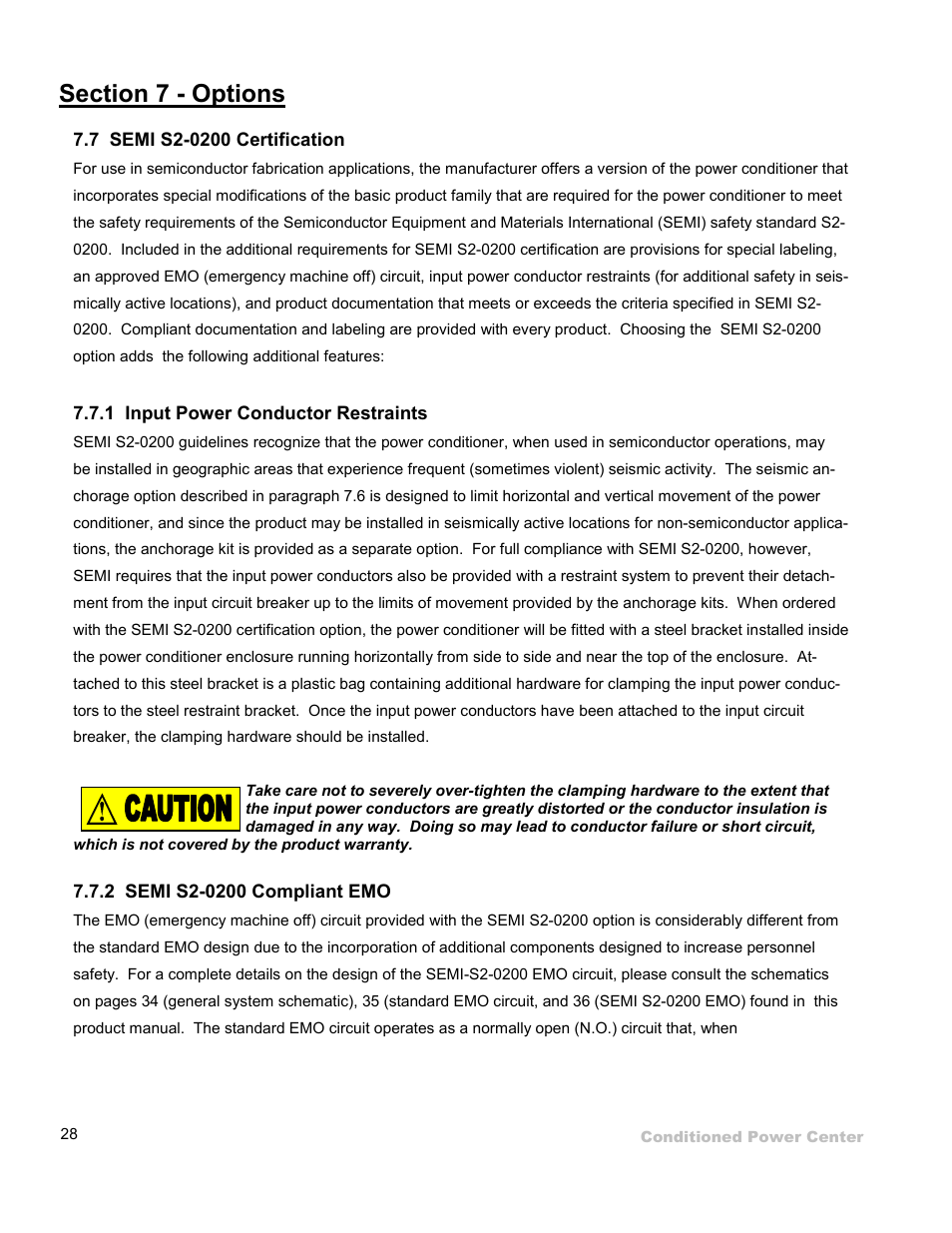 ETA Systems SM5505 User Manual | Page 28 / 39