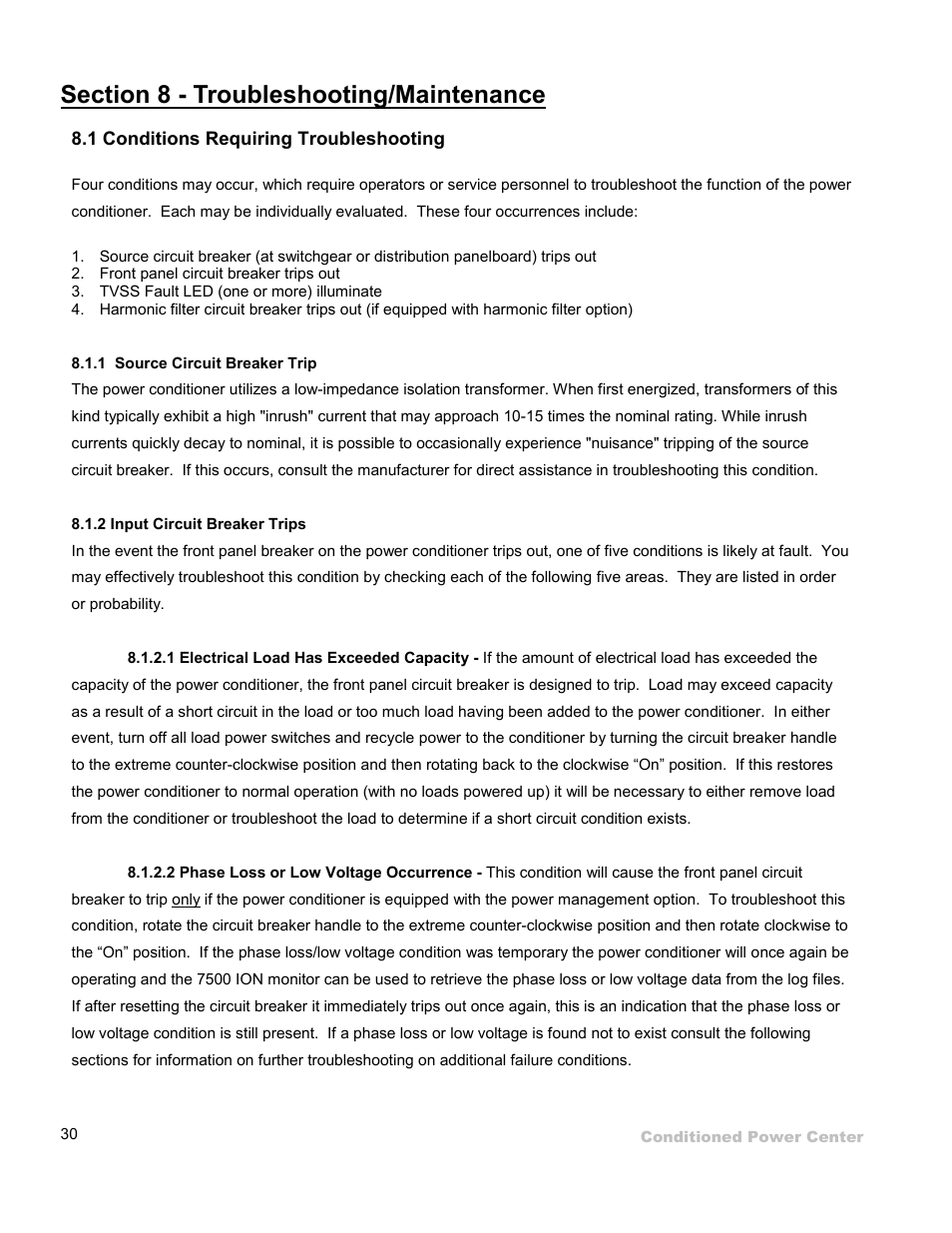 ETA Systems SM5505 User Manual | Page 30 / 39