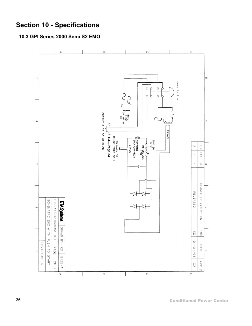 ETA Systems SM5505 User Manual | Page 36 / 39