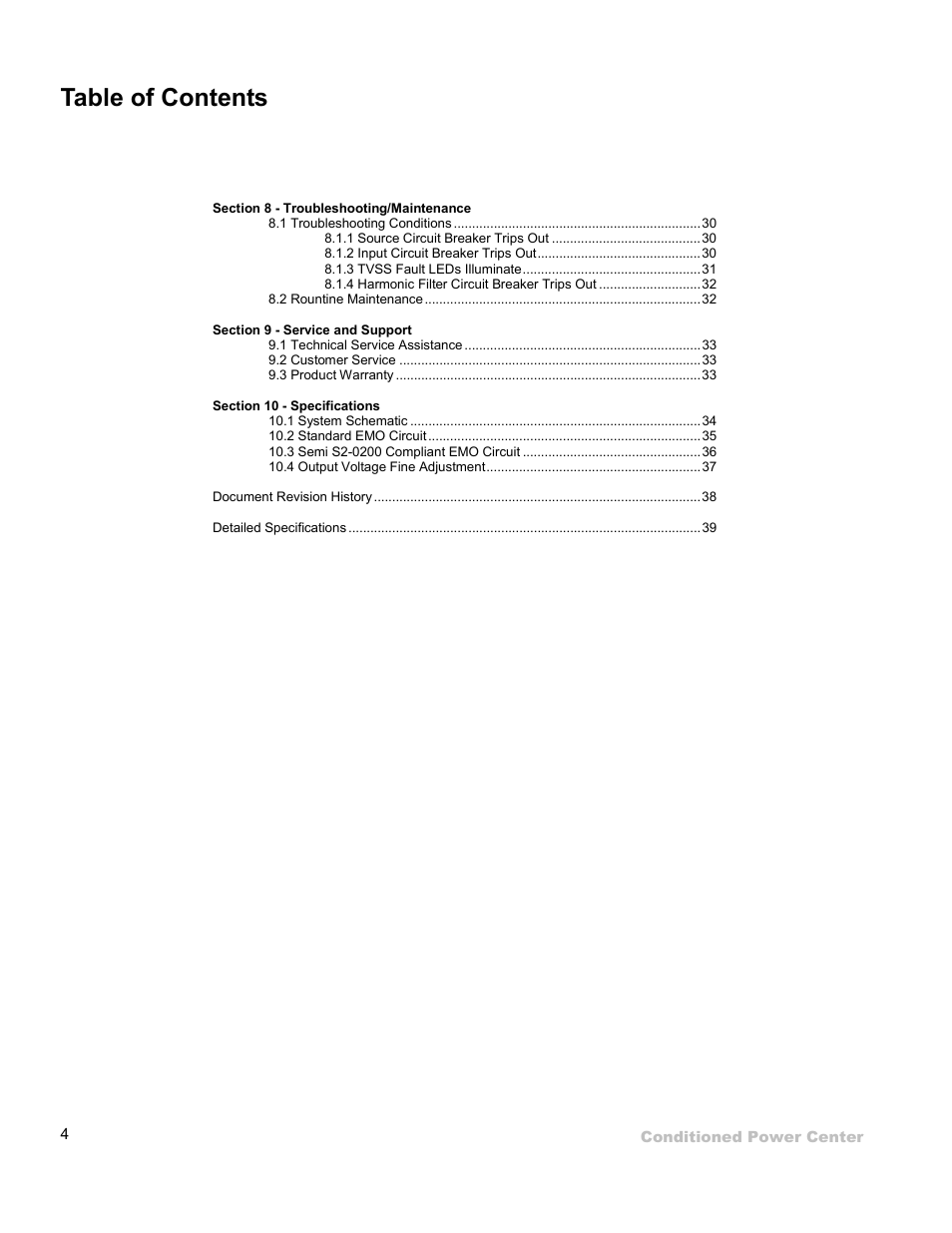 ETA Systems SM5505 User Manual | Page 4 / 39