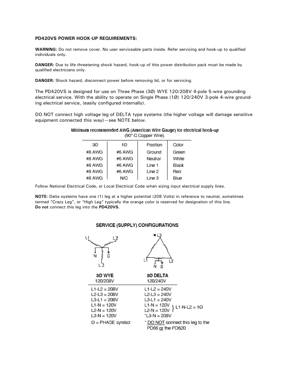 ETA Systems PD420VS User Manual | Page 3 / 4