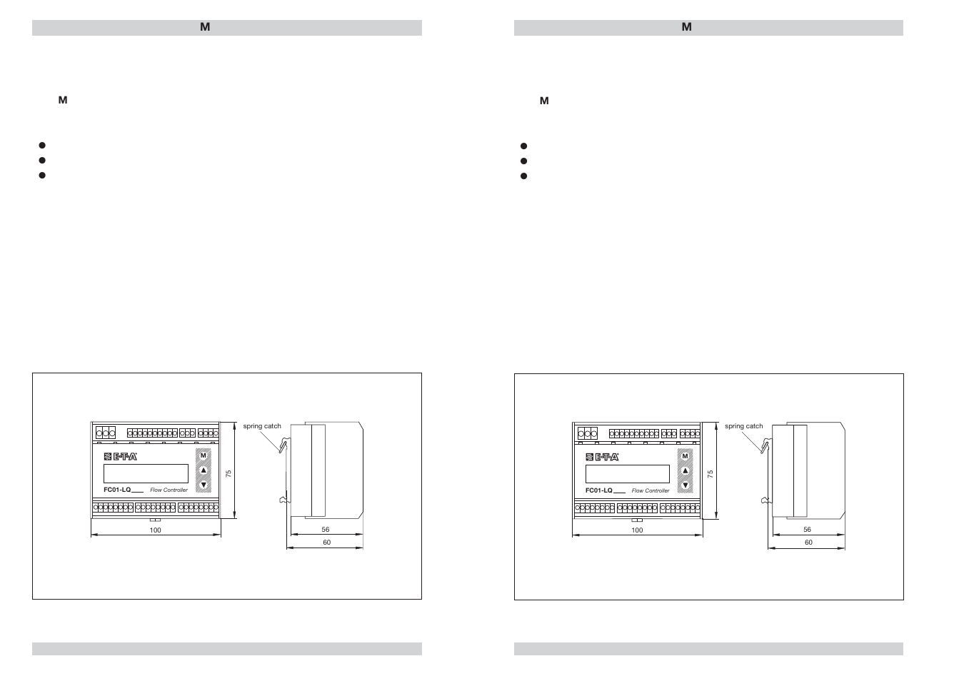 ETA Systems FC01-LQ User Manual | Page 20 / 69
