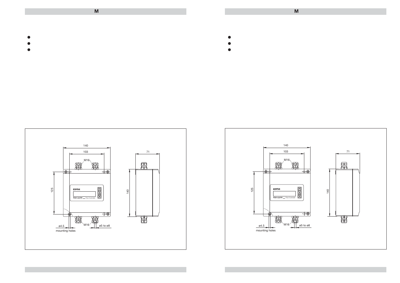 Flow meter fc01-lq | ETA Systems FC01-LQ User Manual | Page 21 / 69