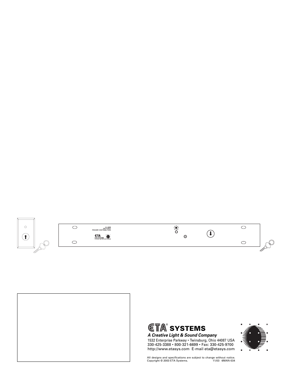 Systems | ETA Systems PS220 User Manual | Page 2 / 2
