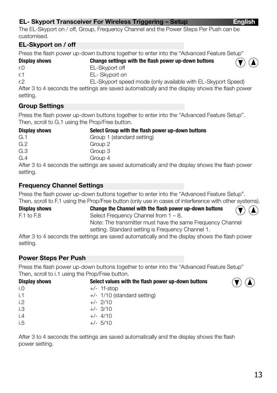 Elinchrom BX 500RI User Manual | Page 14 / 22