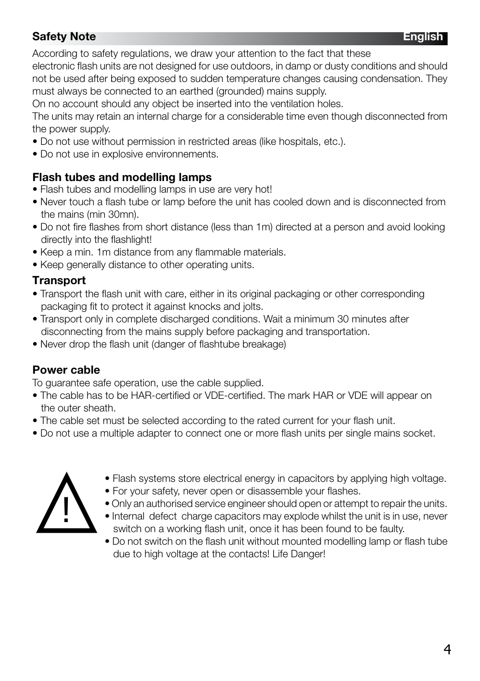 Elinchrom BX 500RI User Manual | Page 5 / 22