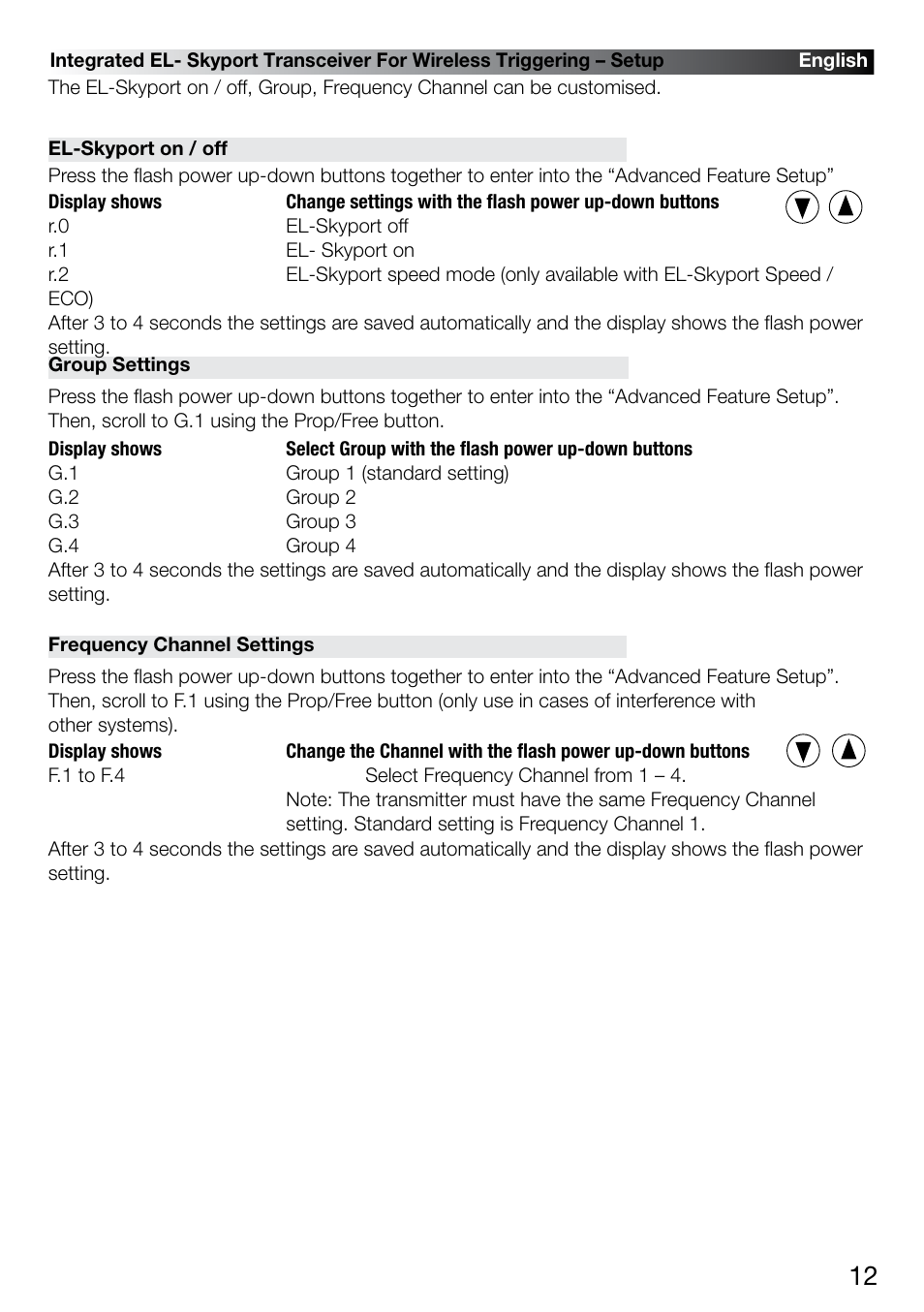 Elinchrom D-LITE 2 IT User Manual | Page 13 / 125