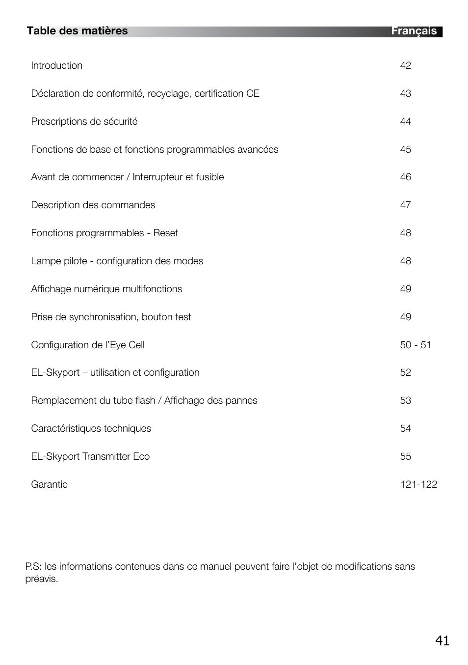 Elinchrom D-LITE 2 IT User Manual | Page 42 / 125