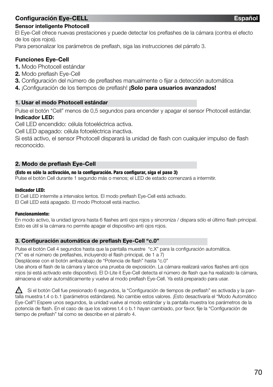 Elinchrom D-LITE 2 IT User Manual | Page 71 / 125