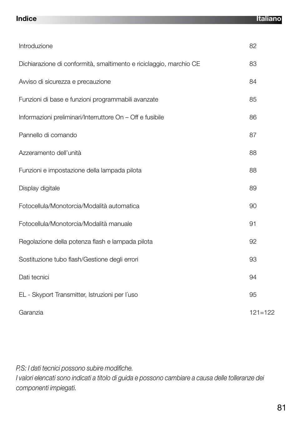 Elinchrom D-LITE 2 IT User Manual | Page 82 / 125