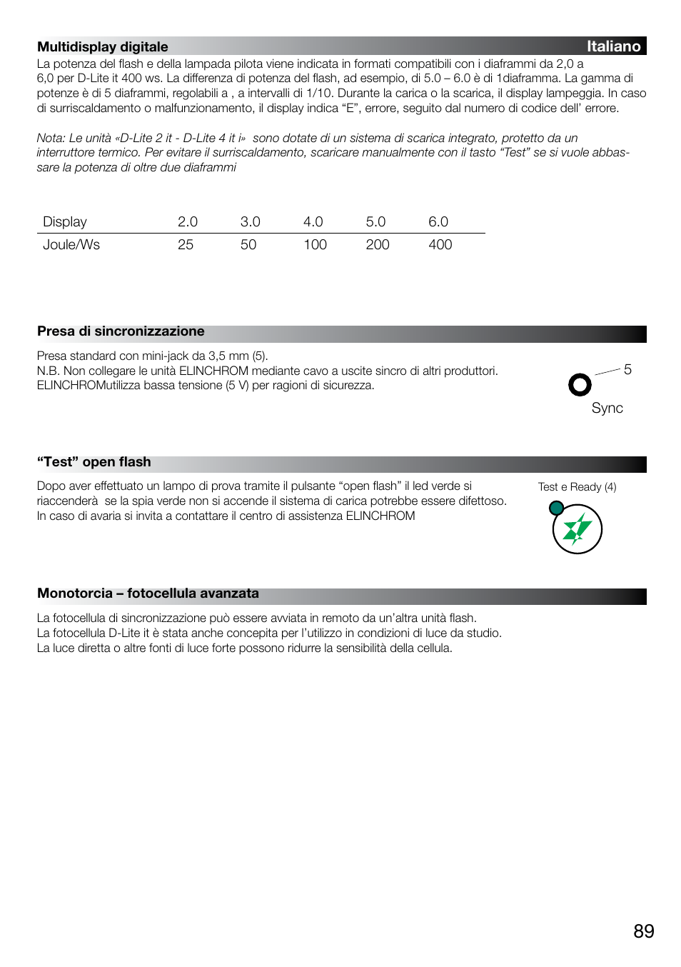 Elinchrom D-LITE 2 IT User Manual | Page 90 / 125