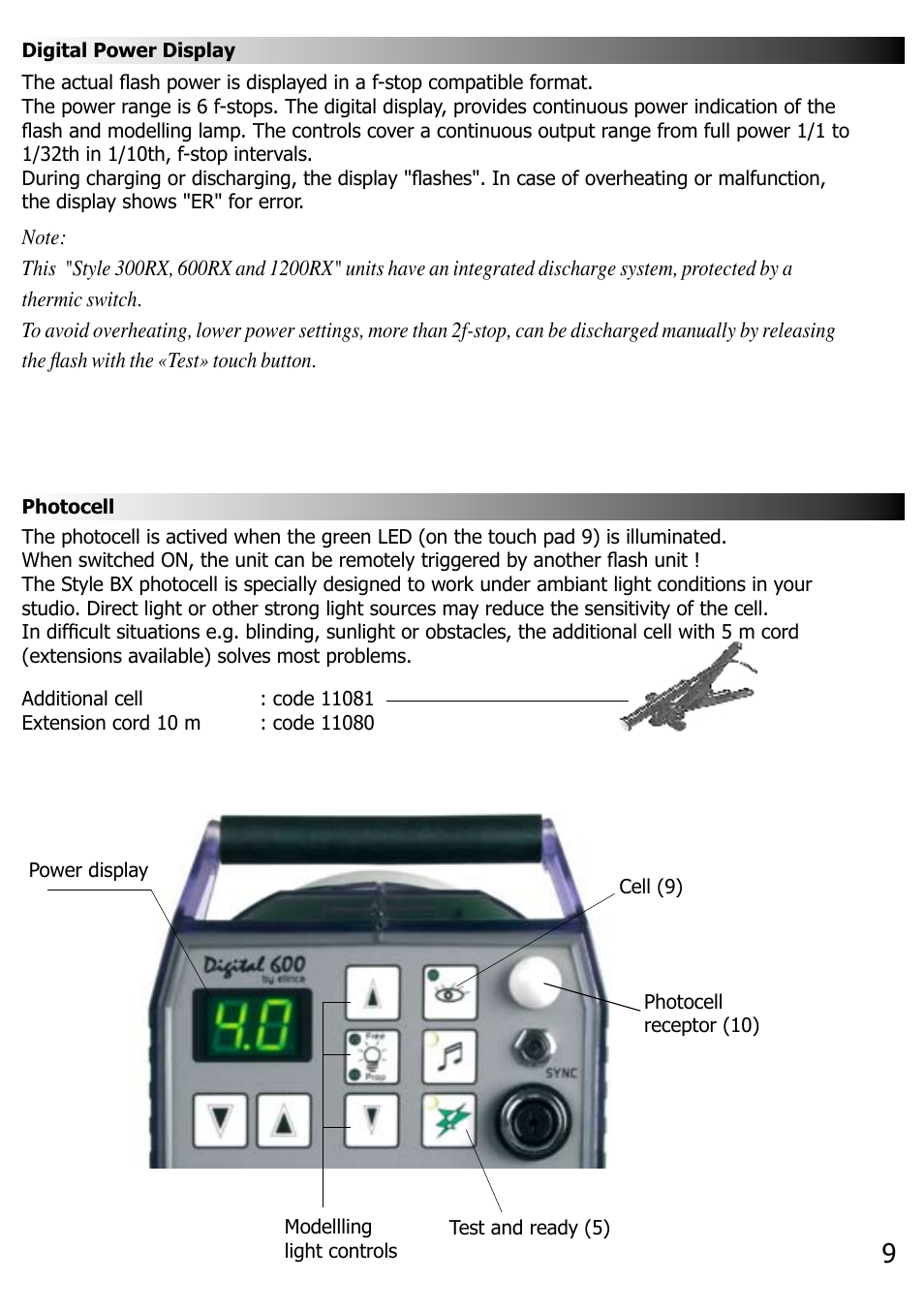 Elinchrom RX 300 User Manual | Page 10 / 16