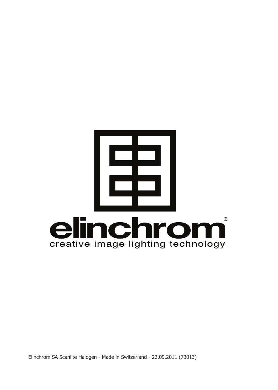 Elinchrom SCANLITE 20998 User Manual | Page 56 / 56