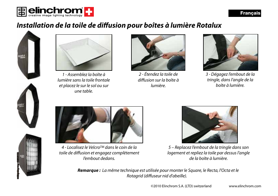 Elinchrom Hooded Diffusers User Manual | Page 4 / 8