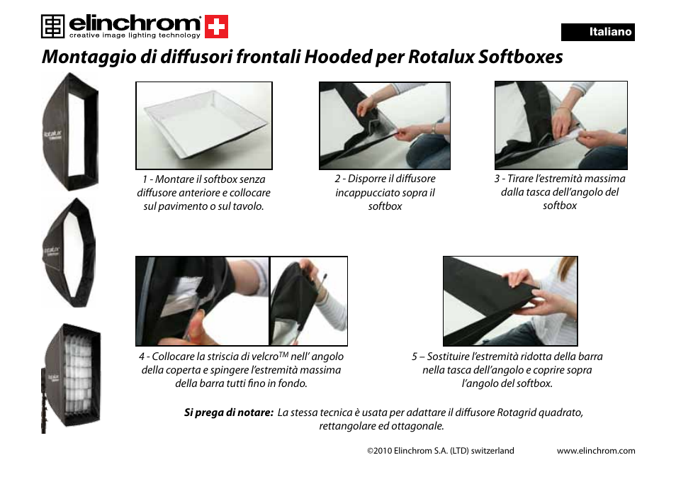 Elinchrom Hooded Diffusers User Manual | Page 5 / 8