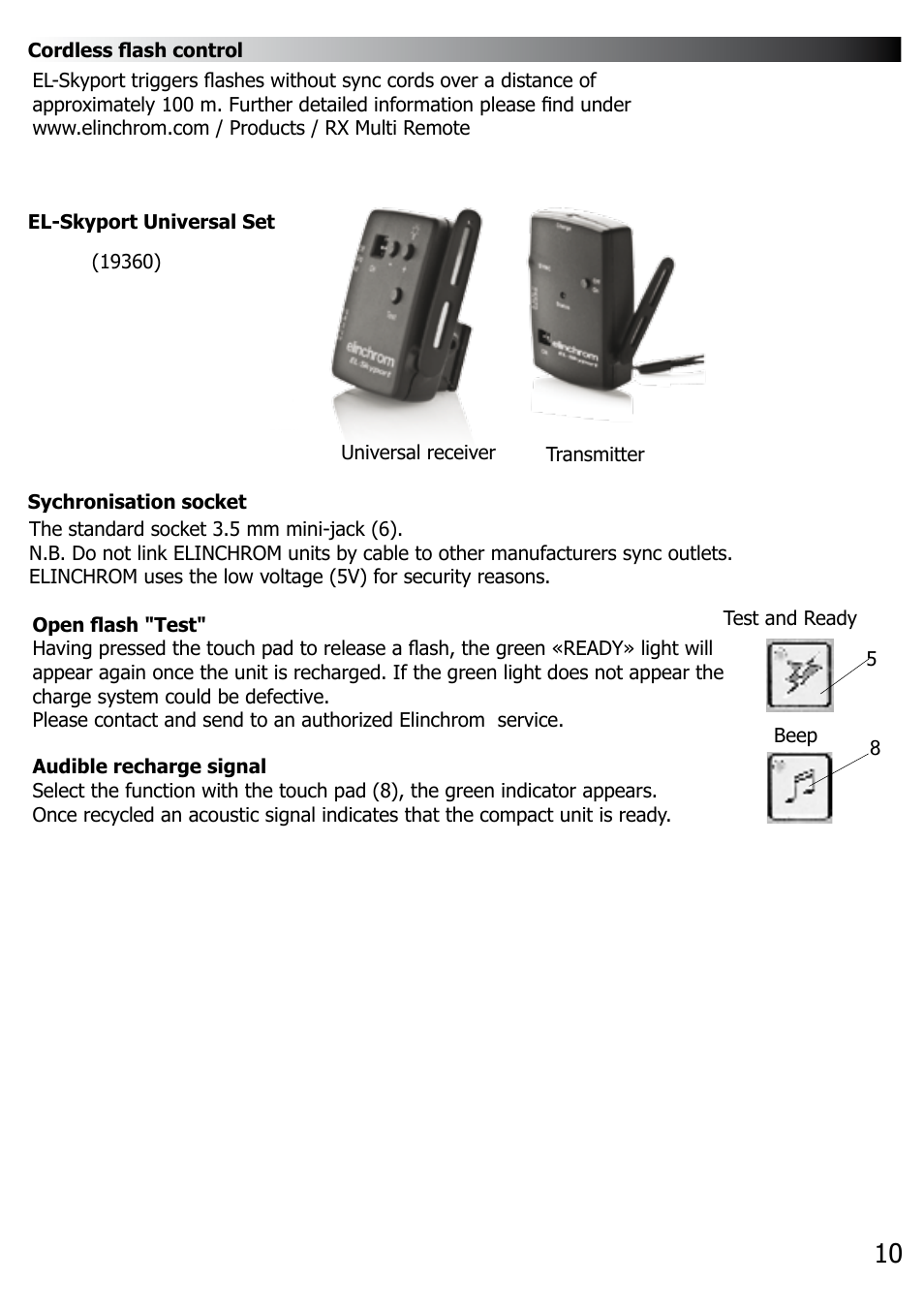 Elinchrom STYLE 400 User Manual | Page 11 / 16