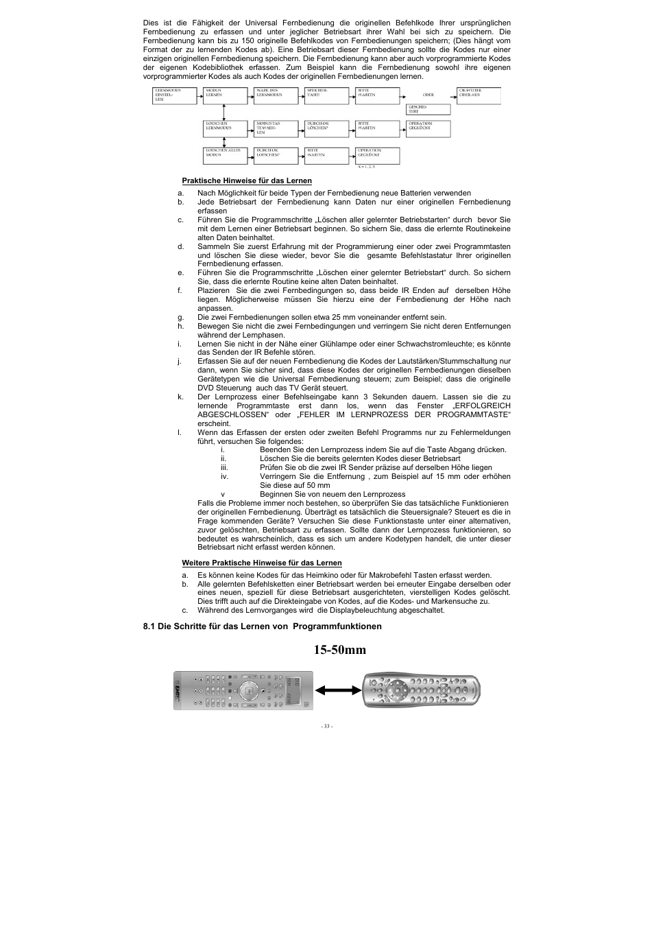 50mm | EMTEC Electronics INTUIX H380 User Manual | Page 36 / 88