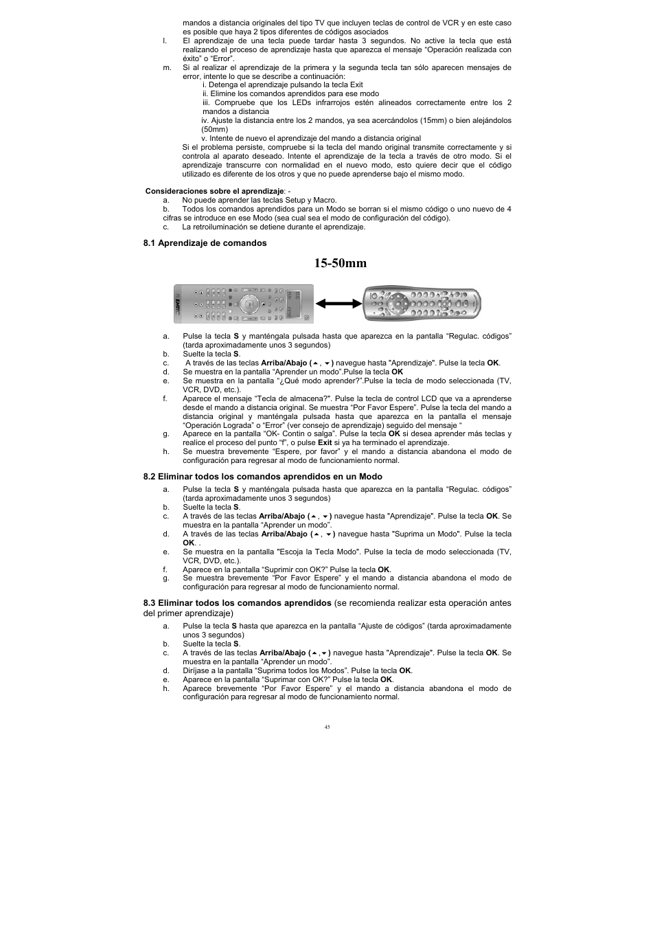 50mm | EMTEC Electronics INTUIX H380 User Manual | Page 48 / 88