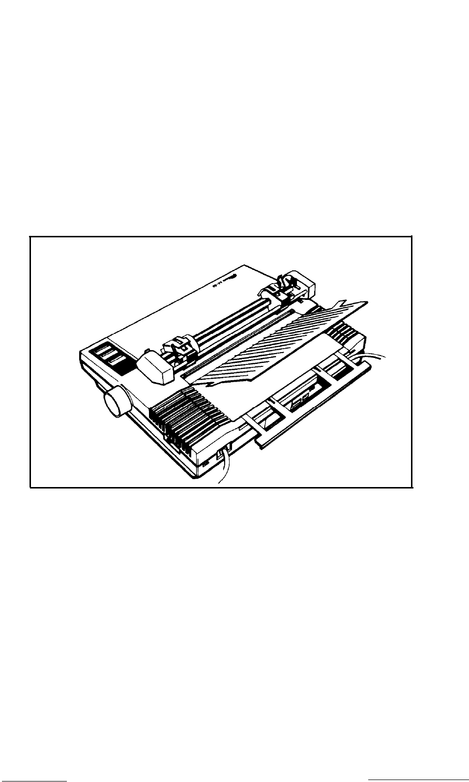 Installing the paper separator, Loading continuous paper | Eva Solo LX-90TM User Manual | Page 10 / 18