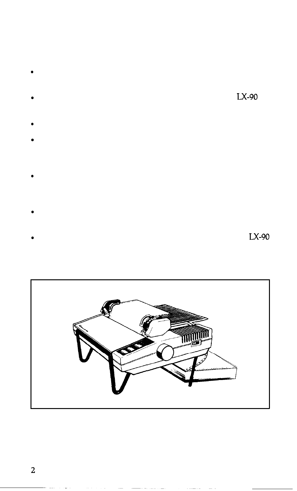 Where to place your printer | Eva Solo LX-90TM User Manual | Page 5 / 18