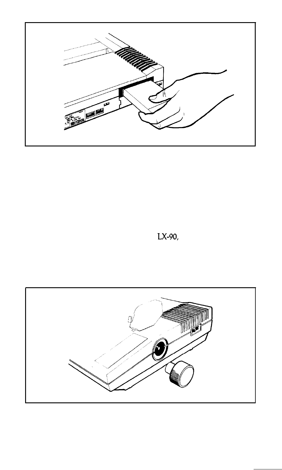 Installing the paper feed knob | Eva Solo LX-90TM User Manual | Page 9 / 18