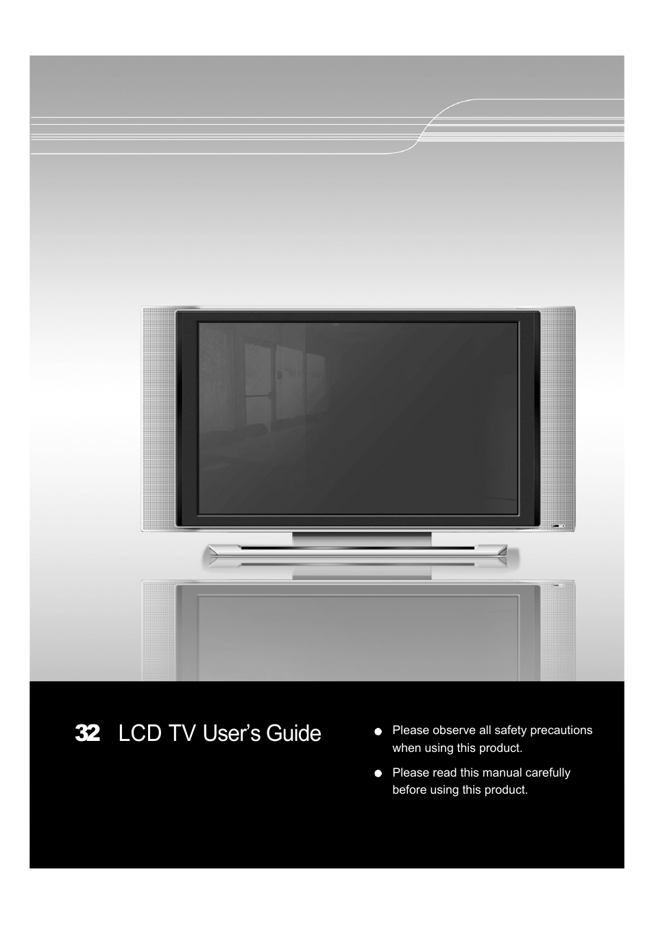 ERAE Electronics Industry 32 LCD TV none User Manual | 52 pages