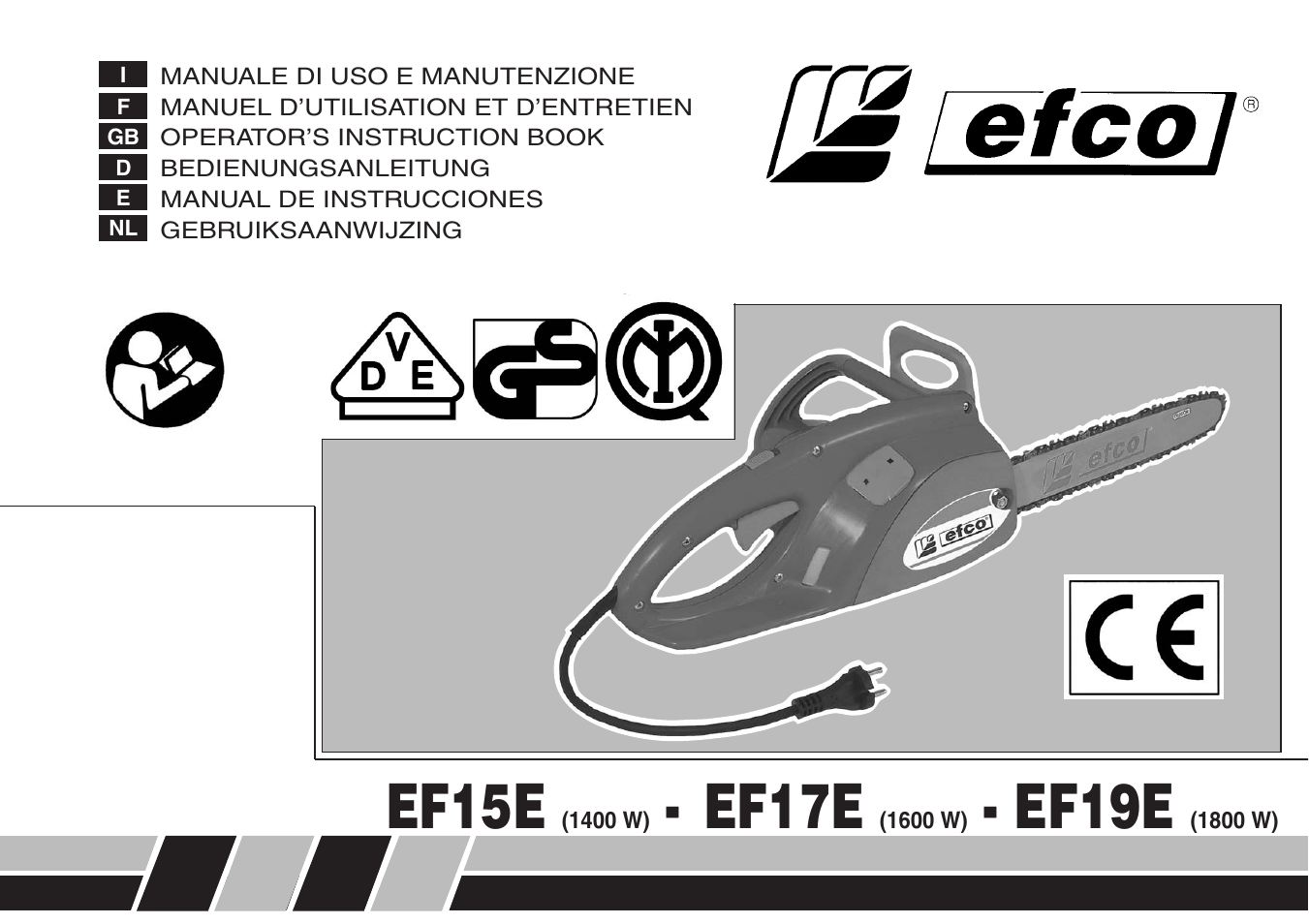 EMAK EF15E User Manual | 32 pages