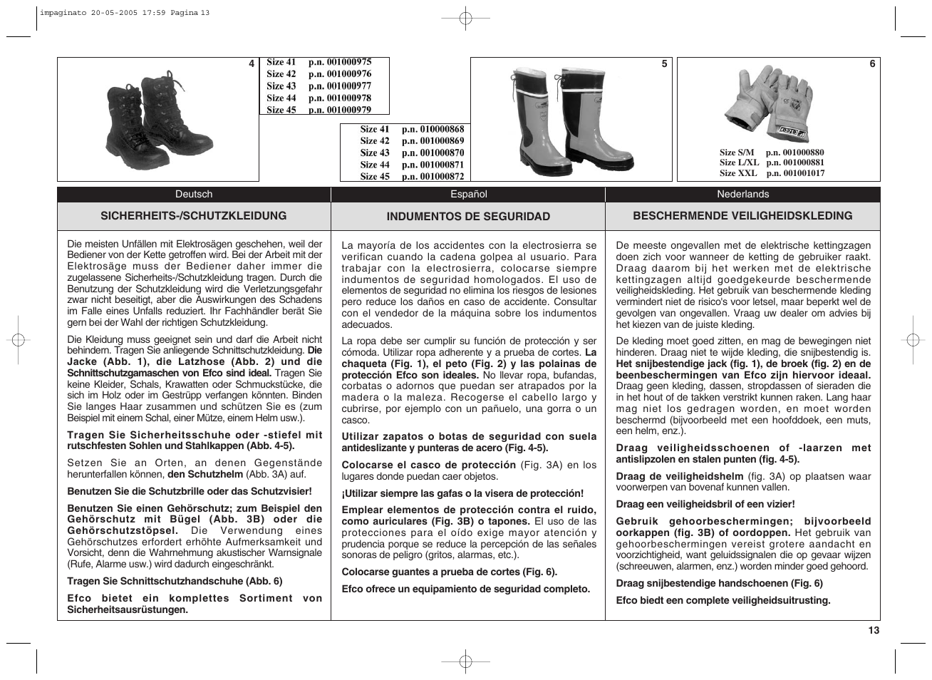 EMAK EF15E User Manual | Page 13 / 32