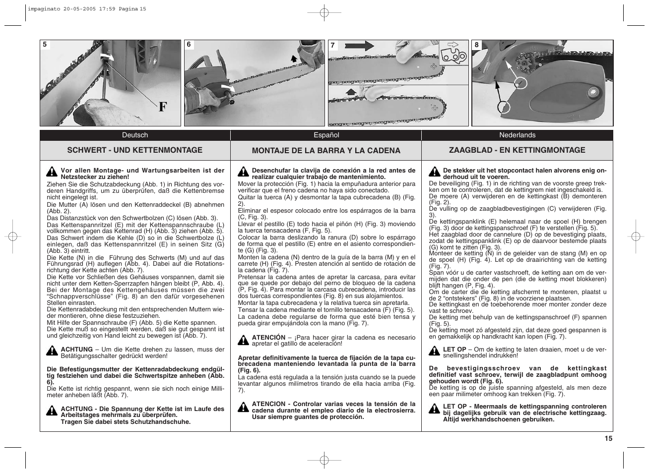 EMAK EF15E User Manual | Page 15 / 32