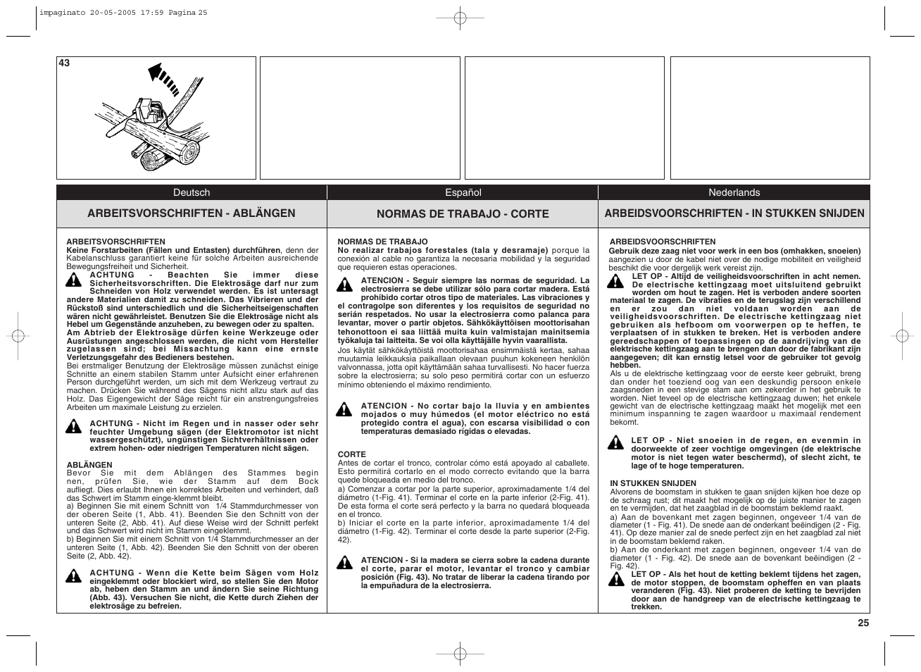 EMAK EF15E User Manual | Page 25 / 32