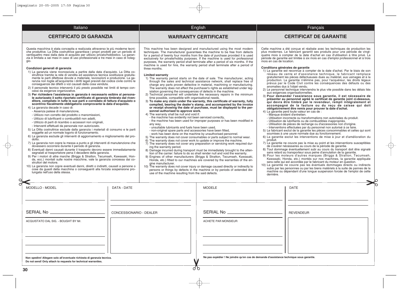 EMAK EF15E User Manual | Page 30 / 32