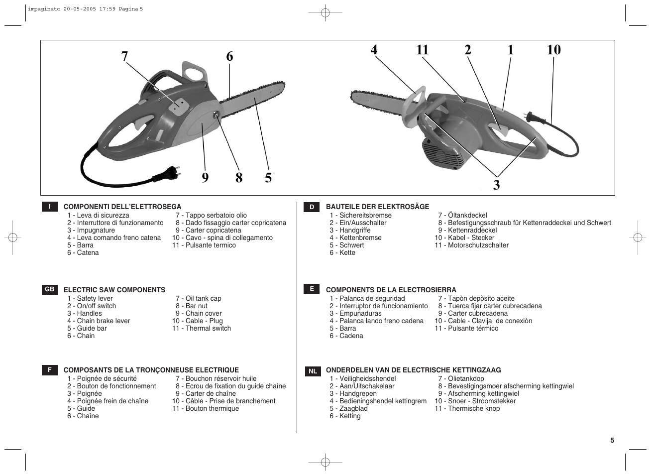 EMAK EF15E User Manual | Page 5 / 32