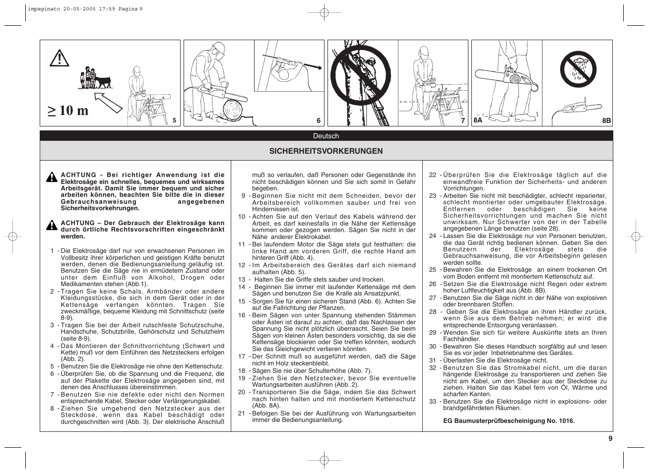 EMAK EF15E User Manual | Page 9 / 32