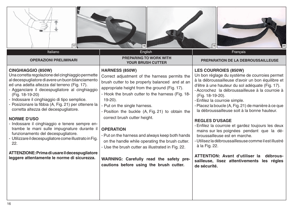 EMAK 8061 ( 600W ) User Manual | Page 16 / 24