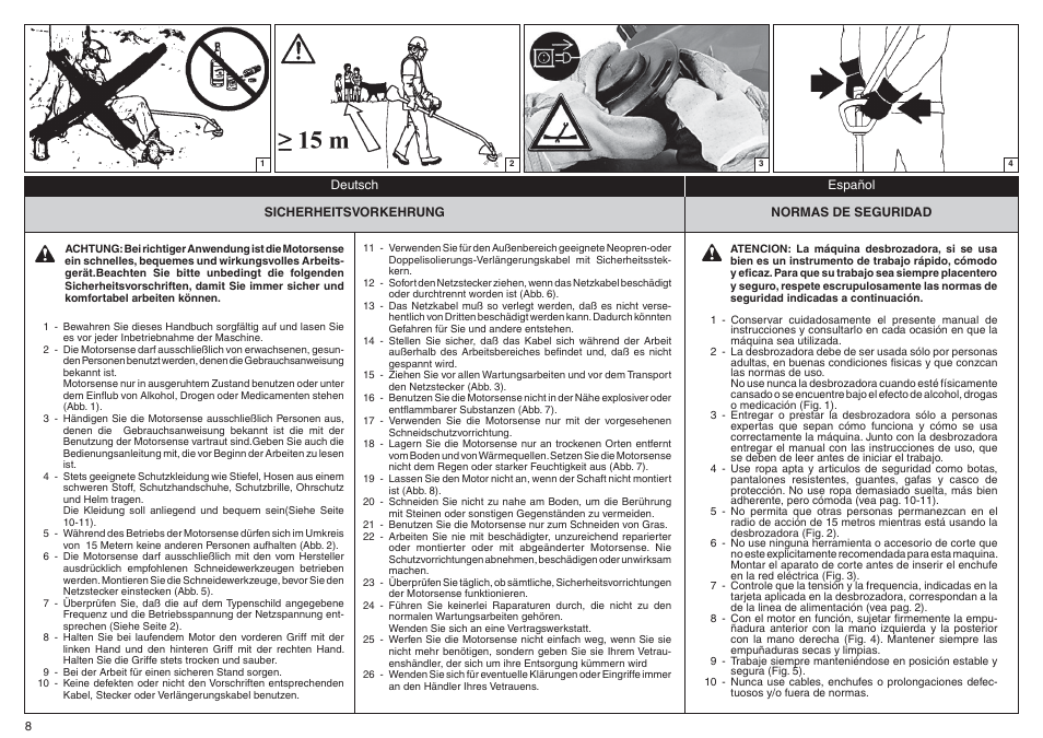 EMAK 8061 ( 600W ) User Manual | Page 8 / 24