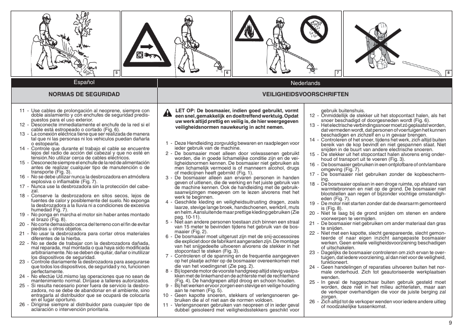 EMAK 8061 ( 600W ) User Manual | Page 9 / 24