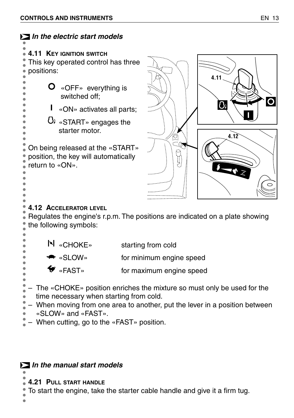 EMAK RIDING MOWER User Manual | Page 15 / 42