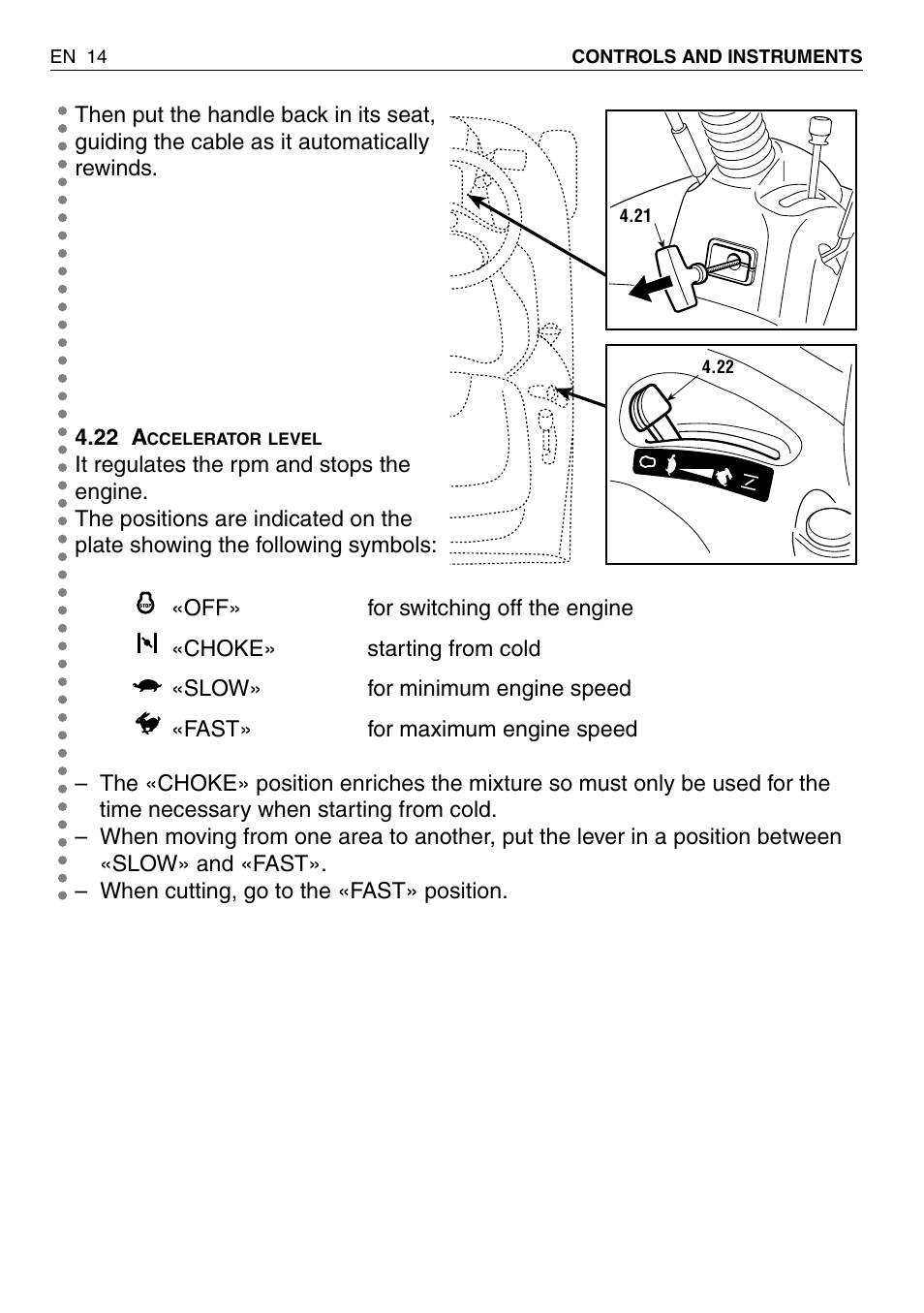 EMAK RIDING MOWER User Manual | Page 16 / 42