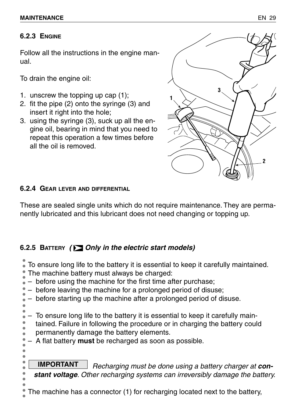 EMAK RIDING MOWER User Manual | Page 31 / 42