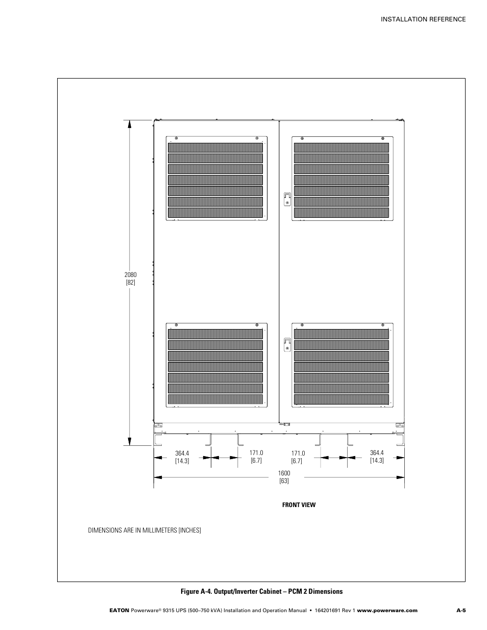 Eaton POWERWARE 9315 User Manual | Page 115 / 154