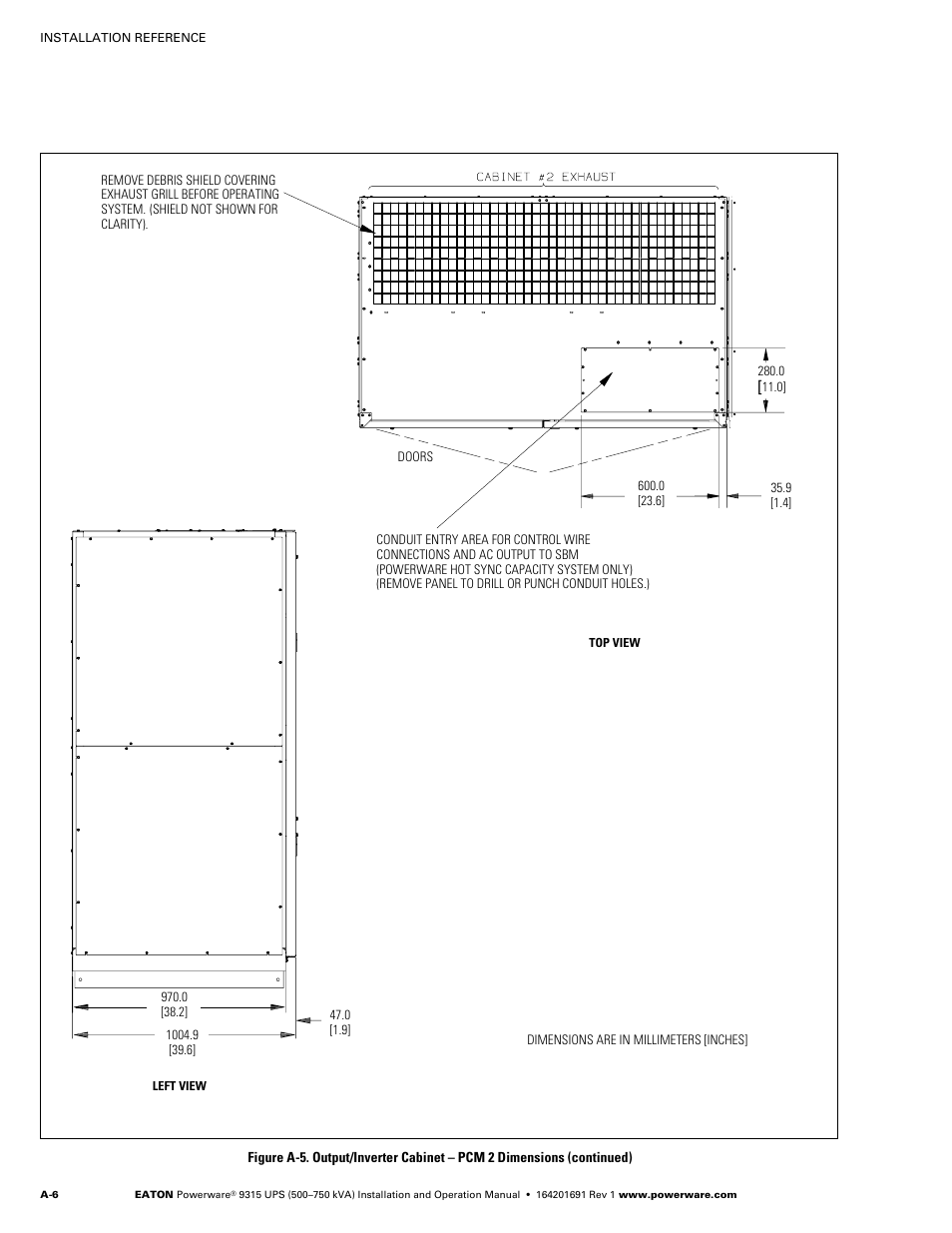 Eaton POWERWARE 9315 User Manual | Page 116 / 154