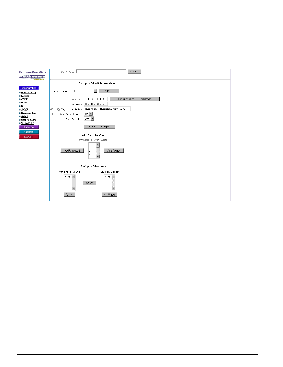 Reviewing extremeware vista statistical reports | Extreme Networks 200 Series User Manual | Page 276 / 338