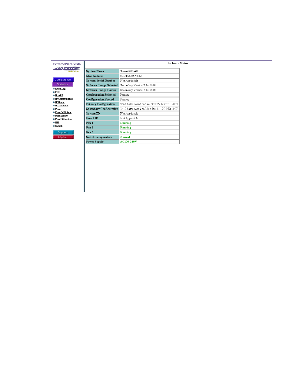 Locating support information, Help | Extreme Networks 200 Series User Manual | Page 291 / 338