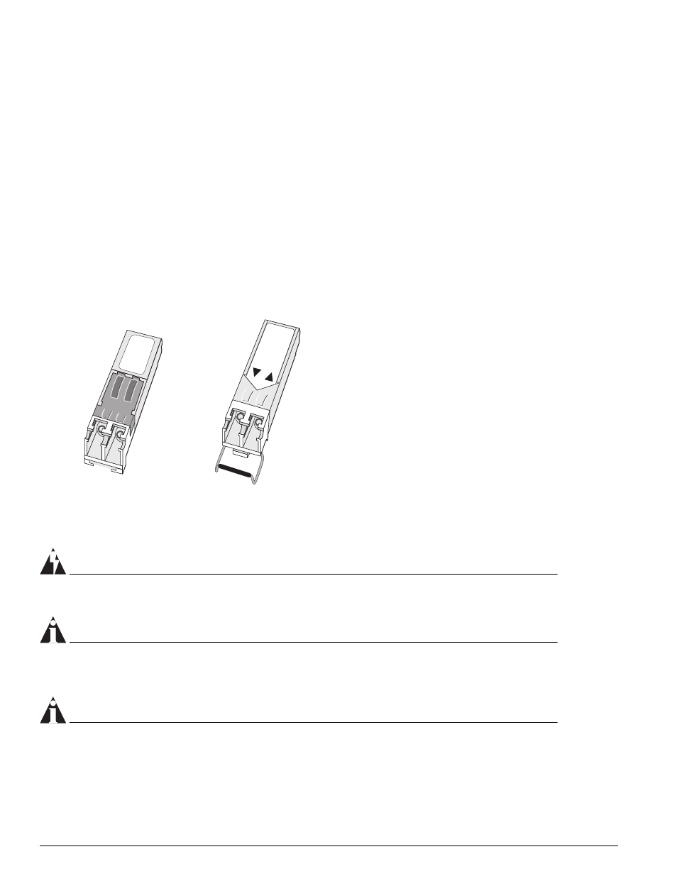 Removing and inserting a mini-gbic | Extreme Networks 200 Series User Manual | Page 32 / 338